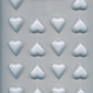 Hearts Hard Candy Mold 18 CAV