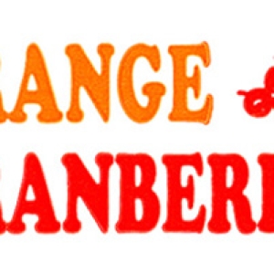 Orange Cranberry Labels 500 CT