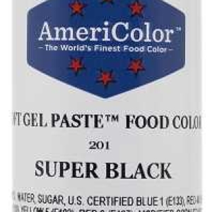 Super Black 4 1/2 OZ Soft Gel Paste