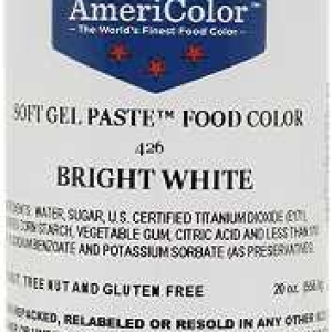 Bright White 20 OZ Soft Gel Paste