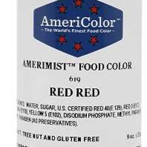 Red Red 9 OZ AmeriMist Airbrush
