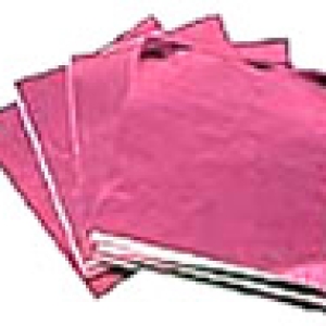 Foil Wrappers Pink 3″x 3″ 500 CT