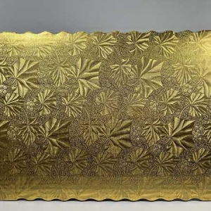 1/8TH Sheet Gold Scalloped 200 CT