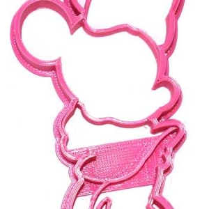 Minnie Mouse Silhouette Cookie Cutter