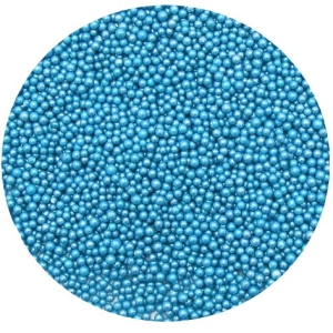 Blue Mini Pearl Beads 5 OZ