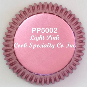 Light Pink Mini Foil Cup 1 1/4″ B  500 CT