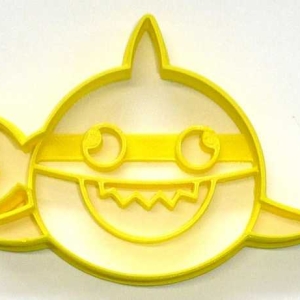 Baby Shark Front Facing Cookie Cutter