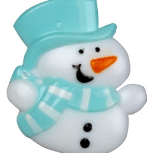 Snowman w/ Scarf Rings 72 CT