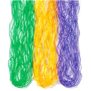 Mardi Gras Beads Assorted Color 24″ 144 CT