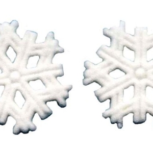 Snowflake Dec-Ons 1 1/2″ 135 CT
