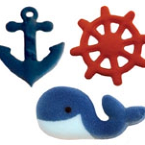 Nautical Assorted Dec-Ons 1 3/4″ 84 CT