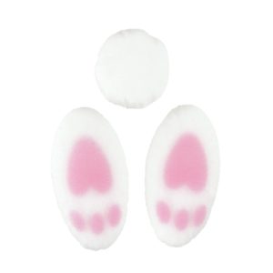 Bunny Tail & Feet Dec-Ons 40 Sets 120 CT