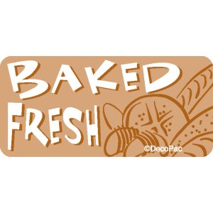 Baked Fresh Labels 500 CT
