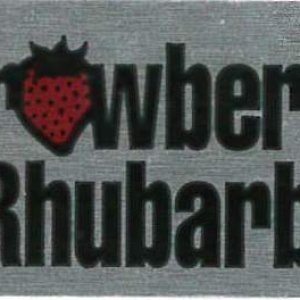 Strawberry Rhubarb Labels 500 CT