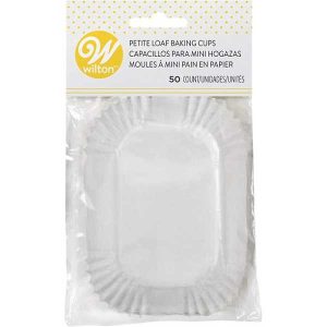 Petite Loaf Cup White 50 CT