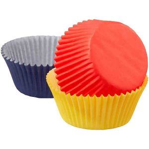 Assorted Primary Baking Cup 2″ 75 CT