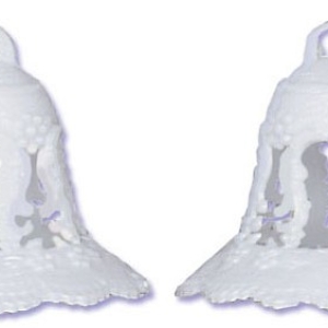 White Lace Bell 2″ 12 CT