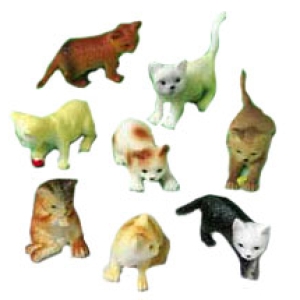 Cats Assorted 2″ long 12 CT