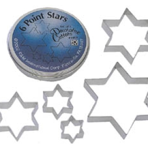 Star 6 Point Cutter 1″-5″ 5 PCS Set