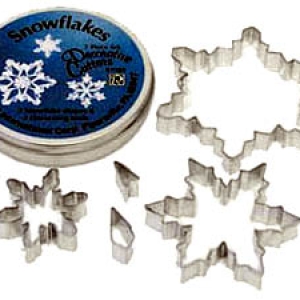 Snowflake Cutter 2″-5″ 5 PCS Set