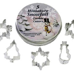 Snowflake Mini Cutter 1 3/4″ 5 PCS Set