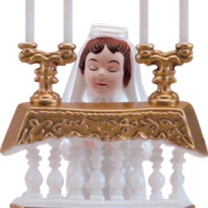 Communion Girl at Altar 3.5″ 12 CT