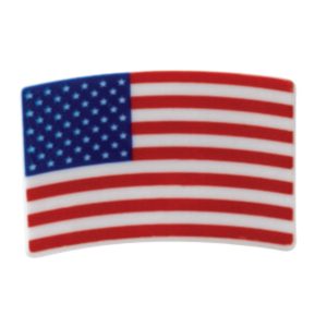 American Flag Ring 2 3/4″ 144 CT