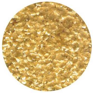 Metallic Gold Edible Glitter 1/4 OZ