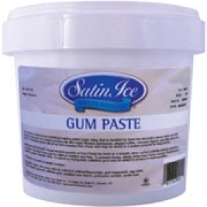 Satin Ice Ready Made White Gum Paste 2 LB