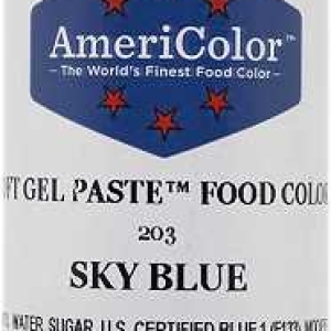 Sky Blue 4 1/2 OZ Soft Gel Paste