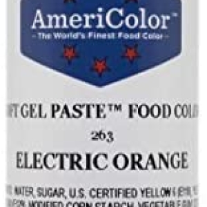 Electric Orange 4 1/2 OZ Soft Gel Paste