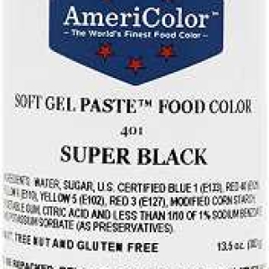 Super Black 13 1/2 OZ Soft Gel Paste