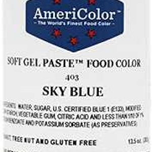 Sky Blue 13 1/2 OZ Soft Gel Paste
