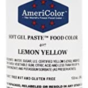 Lemon Yellow 13 1/2 OZ Soft Gel Paste