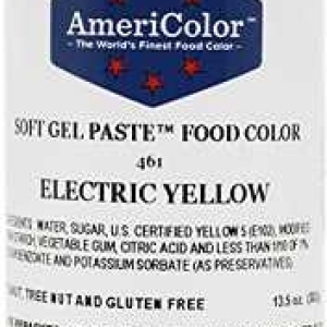 Electric Yellow 13 1/2 OZ Soft Gel Paste
