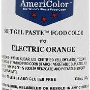 Electric Orange 13 1/2 OZ Soft Gel Paste
