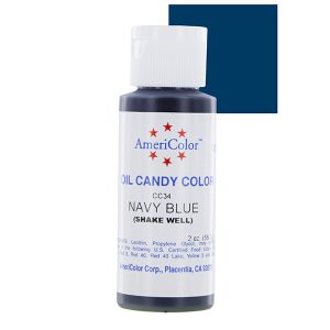 Navy Blue 2 OZ Candy Color Americolor