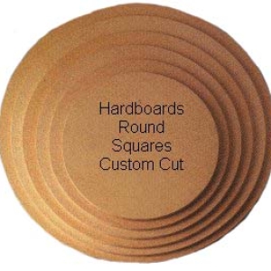 10″ x 1/4″ ROUND Hardboard