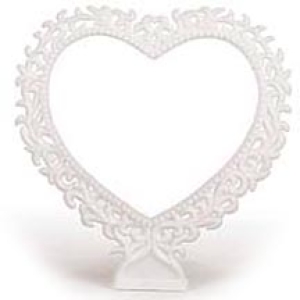 7″ Lacy Hearts 6 CT