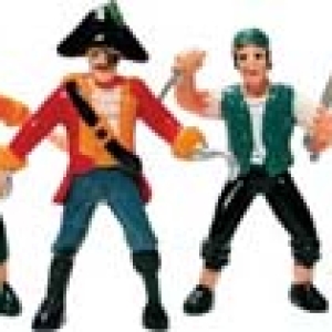 Pirate Figures 3″ 24 CT