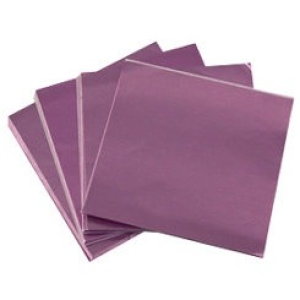 Foil Wrapper Lavender 3″ x 3″ 500 CT