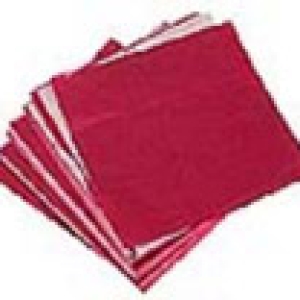 Foil Wrappers Red 3″ x 3″ 500 CT