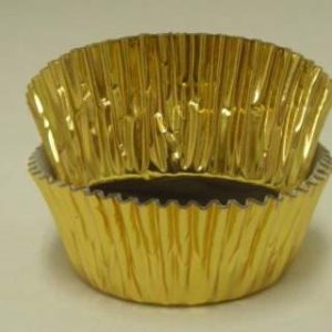Mini Gold Foil Cup 1 1/4″B x 3/4″W 500 CT