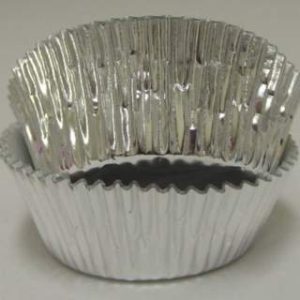 Mini Silver Foil Cup 1 1/4″B x 3/4″W 500 CT