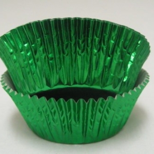 Leaf Green Foil Cups 2″B x 1 1/8″W 500 CT