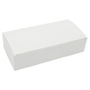 2 LB 1 PCS White Candy Box 250 CT