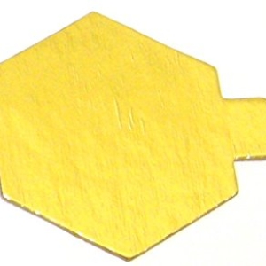 Mono Portion Hexagon tab Gold 500 CT