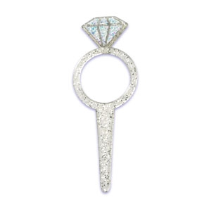 Ring Diamond Glitter Pick 3″ 144 CT