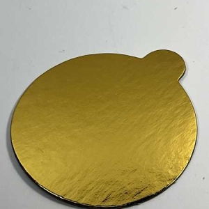 Mono Portion Round W/Tab 3 1/2″ Gold 500 CT