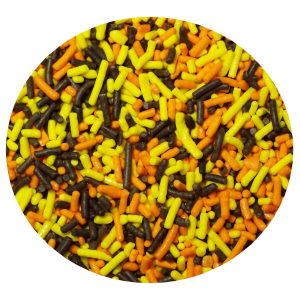 Autumn Blend Brown, Yellow and Orange Jimmies 6 LB